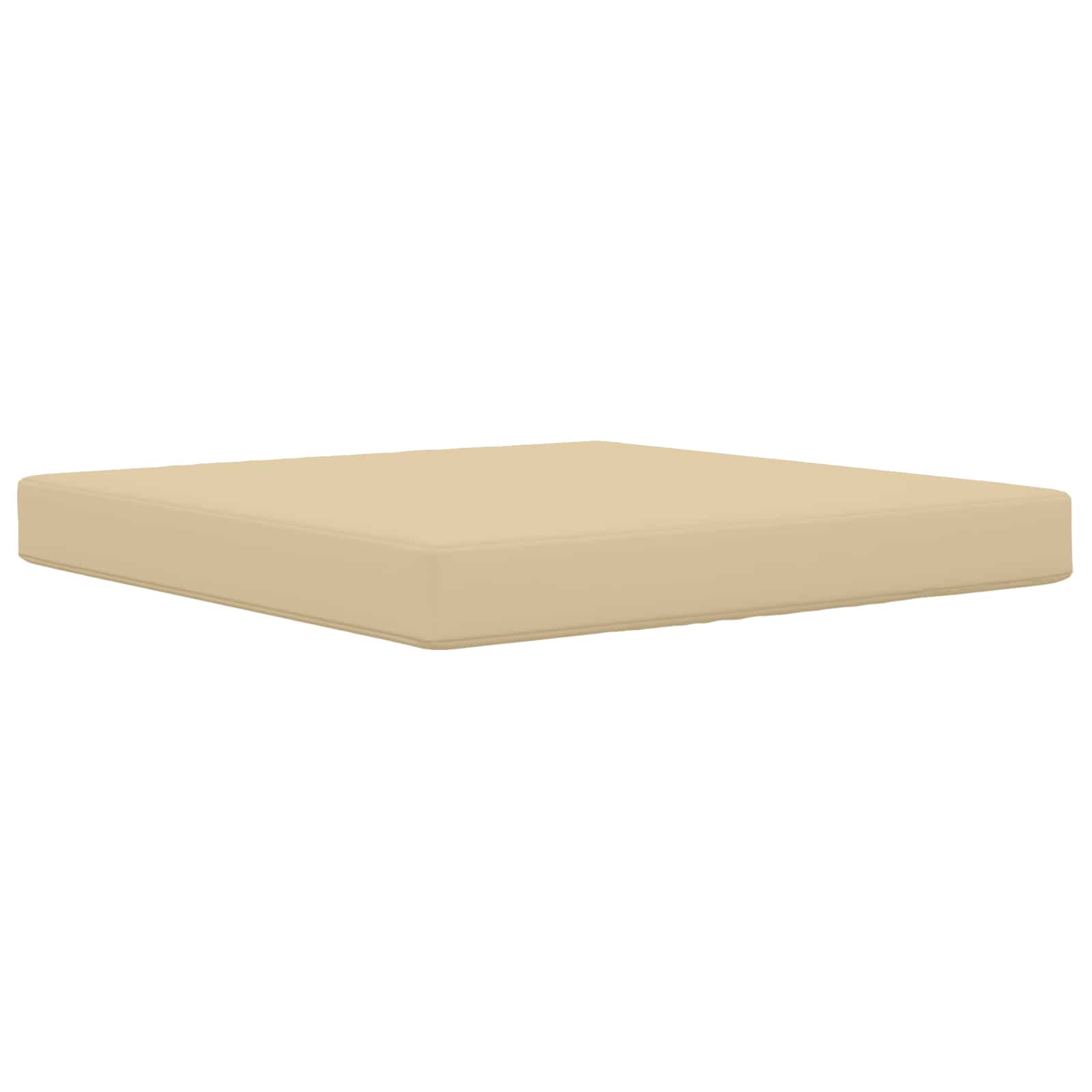 Cuscino per divano da esterno Beige 80 x 80 x 8 cm Poliestere | homemem39