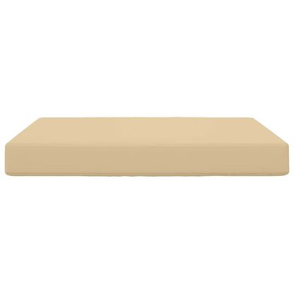 Cuscino per divano da esterno Beige 80 x 80 x 8 cm Poliestere | homemem39