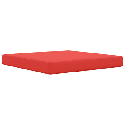 Cuscino per divano da esterno Rosso 80 x 80 x 8 cm Poliestere | homemem39