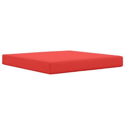Cuscino per divano da esterno Rosso 80 x 80 x 8 cm Poliestere | homemem39