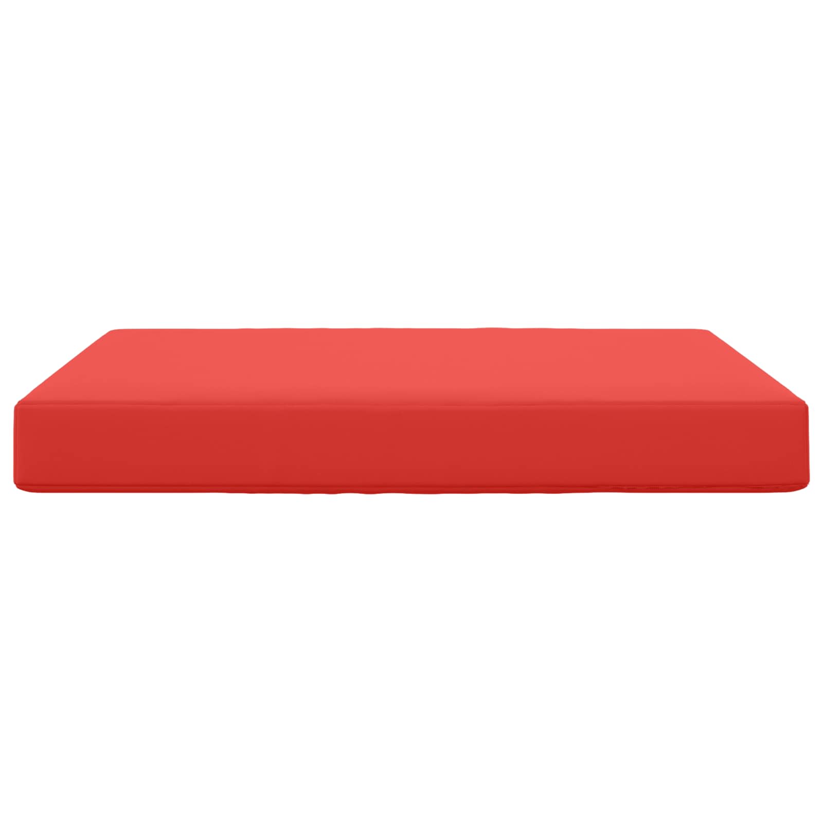 Cuscino per divano da esterno Rosso 80 x 80 x 8 cm Poliestere | homemem39