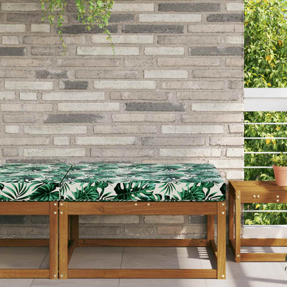 Cuscino per divano da esterno Motivo Foglia 80 x 80 x 8 cm | homemem39