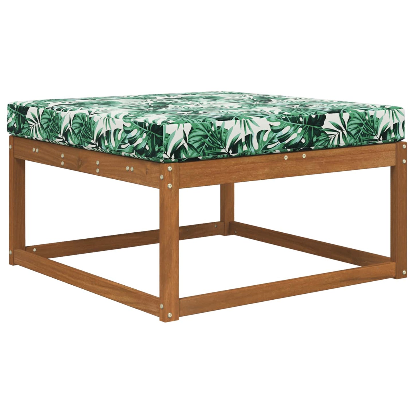 Cuscino per divano da esterno Motivo Foglia 80 x 80 x 8 cm | homemem39