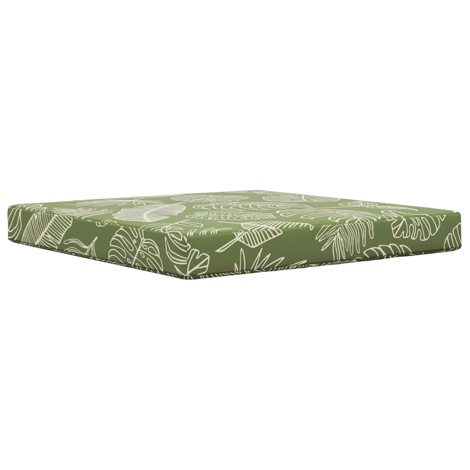Cuscino per divano da esterno Design a foglia 80 x 80 x 8 cm | homemem39