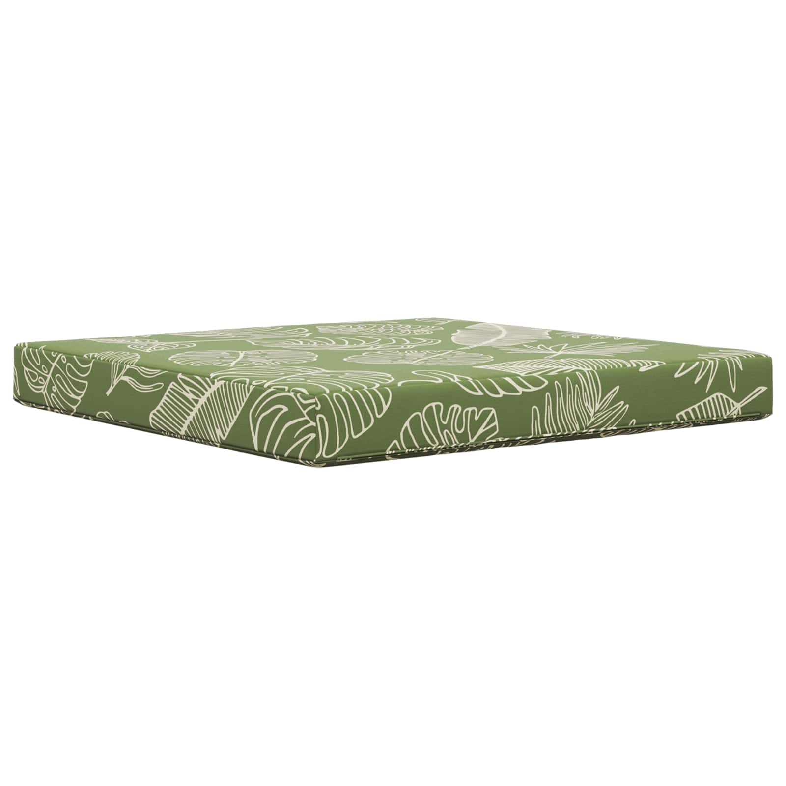 Cuscino per divano da esterno Design a foglia 80 x 80 x 8 cm | homemem39