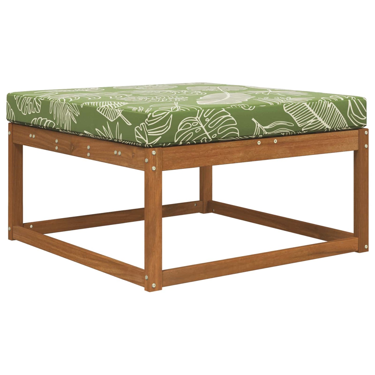Cuscino per divano da esterno Design a foglia 80 x 80 x 8 cm | homemem39