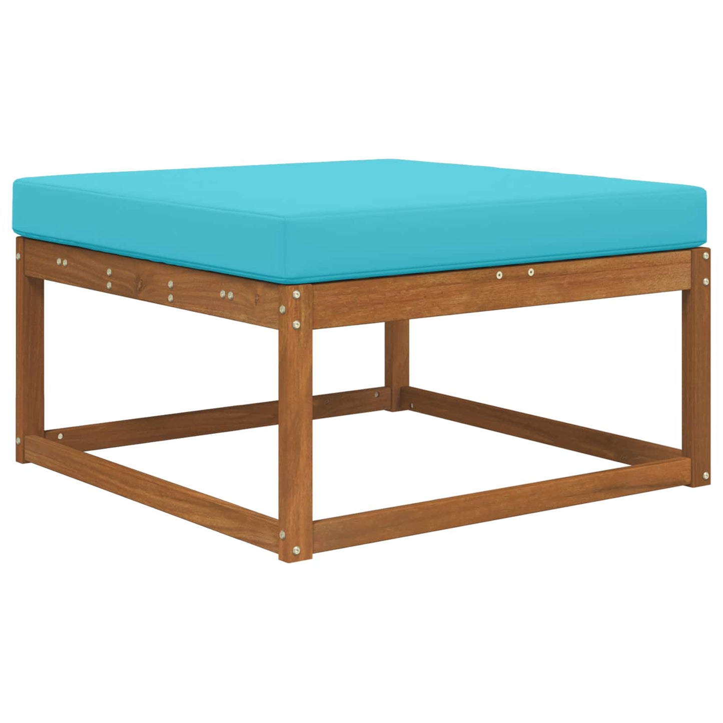 Cuscino per divano da esterno Turchese 80 x 80 x 8 cm | homemem39