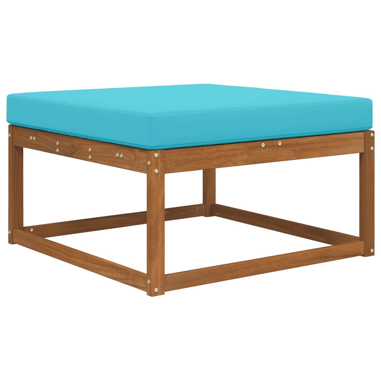 Cuscino per divano da esterno Turchese 80 x 80 x 8 cm | homemem39