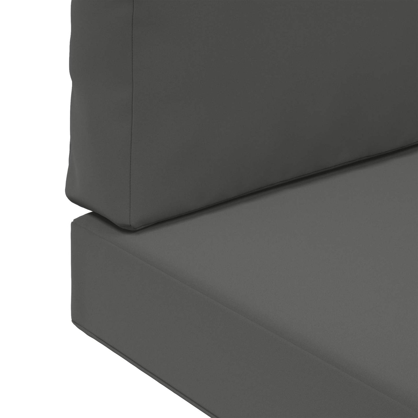 Cuscino per divano da esterno 2 pcs Antracite Poliestere | homemem39