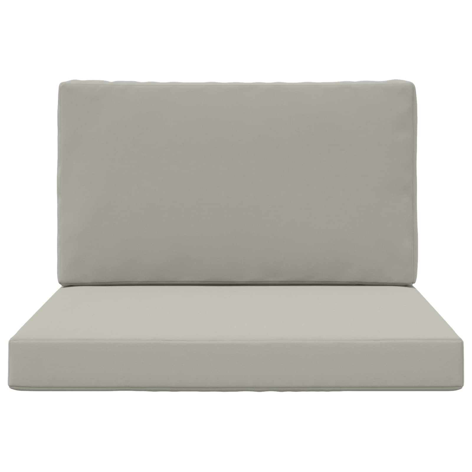 Cuscino per divano da esterno 2 pcs Grigio Poliestere | homemem39