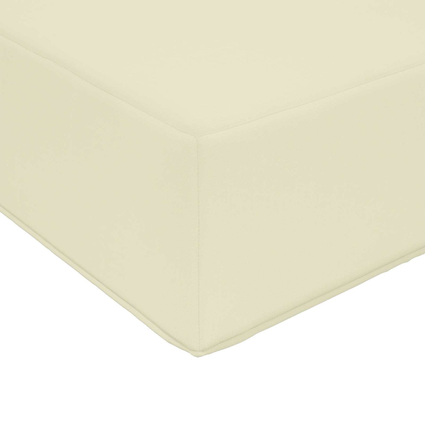 Cuscino per divano da esterno 2 pcs Crema Poliestere | homemem39