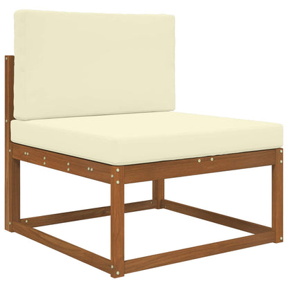 Cuscino per divano da esterno 2 pcs Crema Poliestere | homemem39