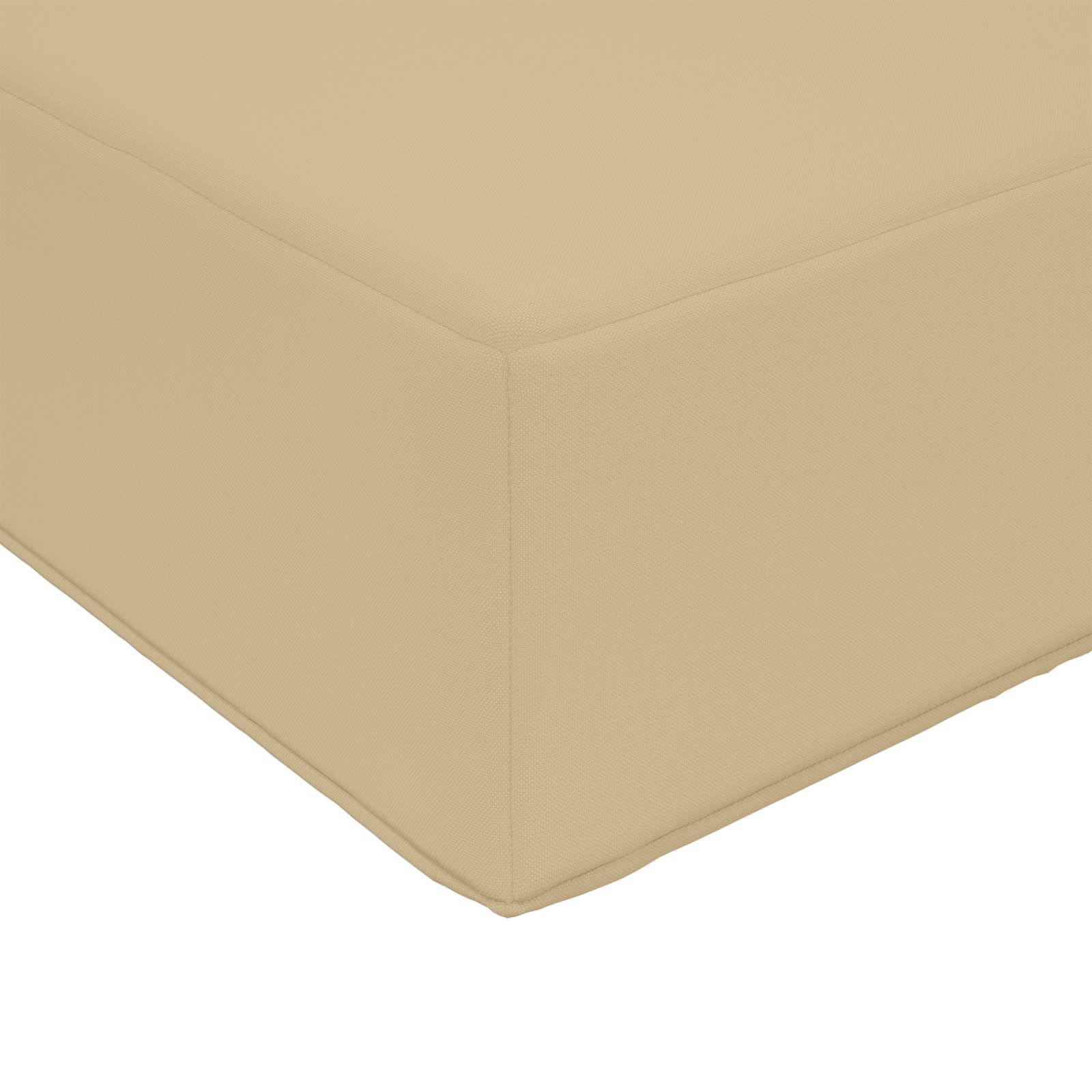 Cuscino per divano da esterno 2 pcs Beige Poliestere | homemem39