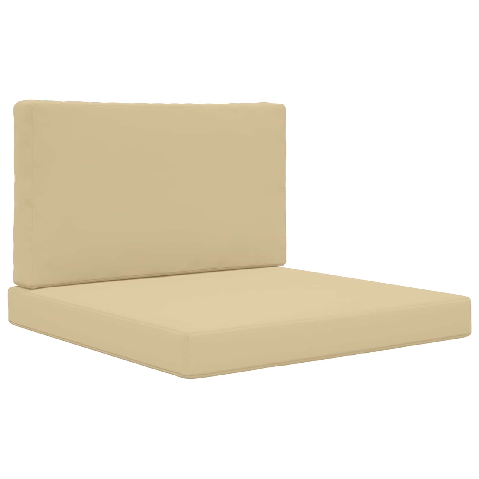 Cuscino per divano da esterno 2 pcs Beige Poliestere | homemem39