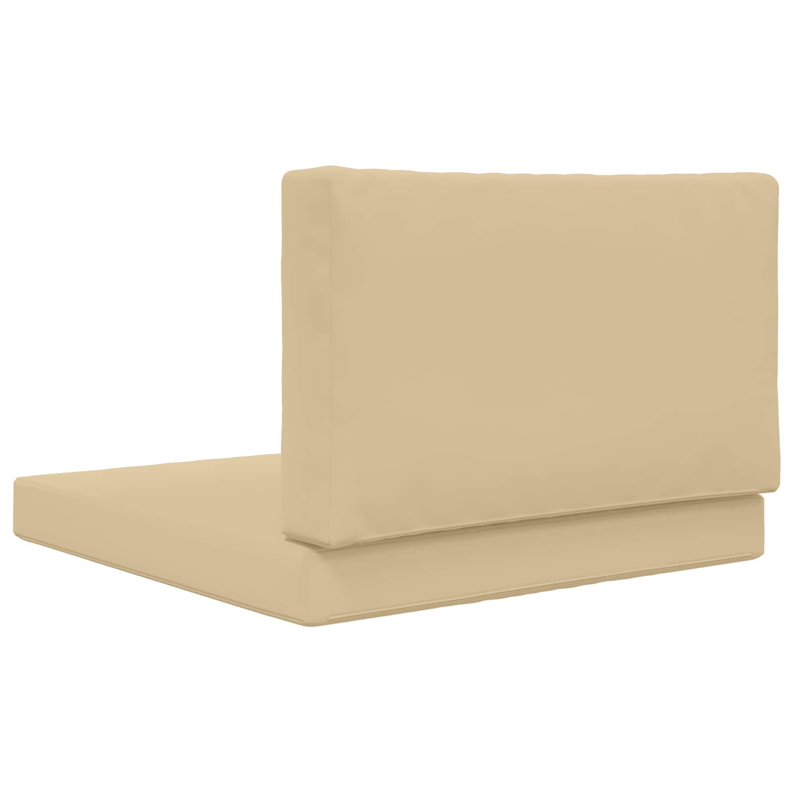 Cuscino per divano da esterno 2 pcs Beige Poliestere | homemem39