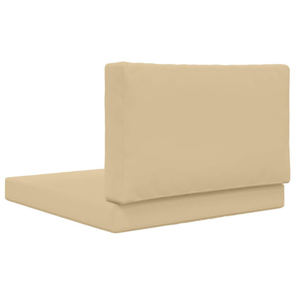 Cuscino per divano da esterno 2 pcs Beige Poliestere | homemem39