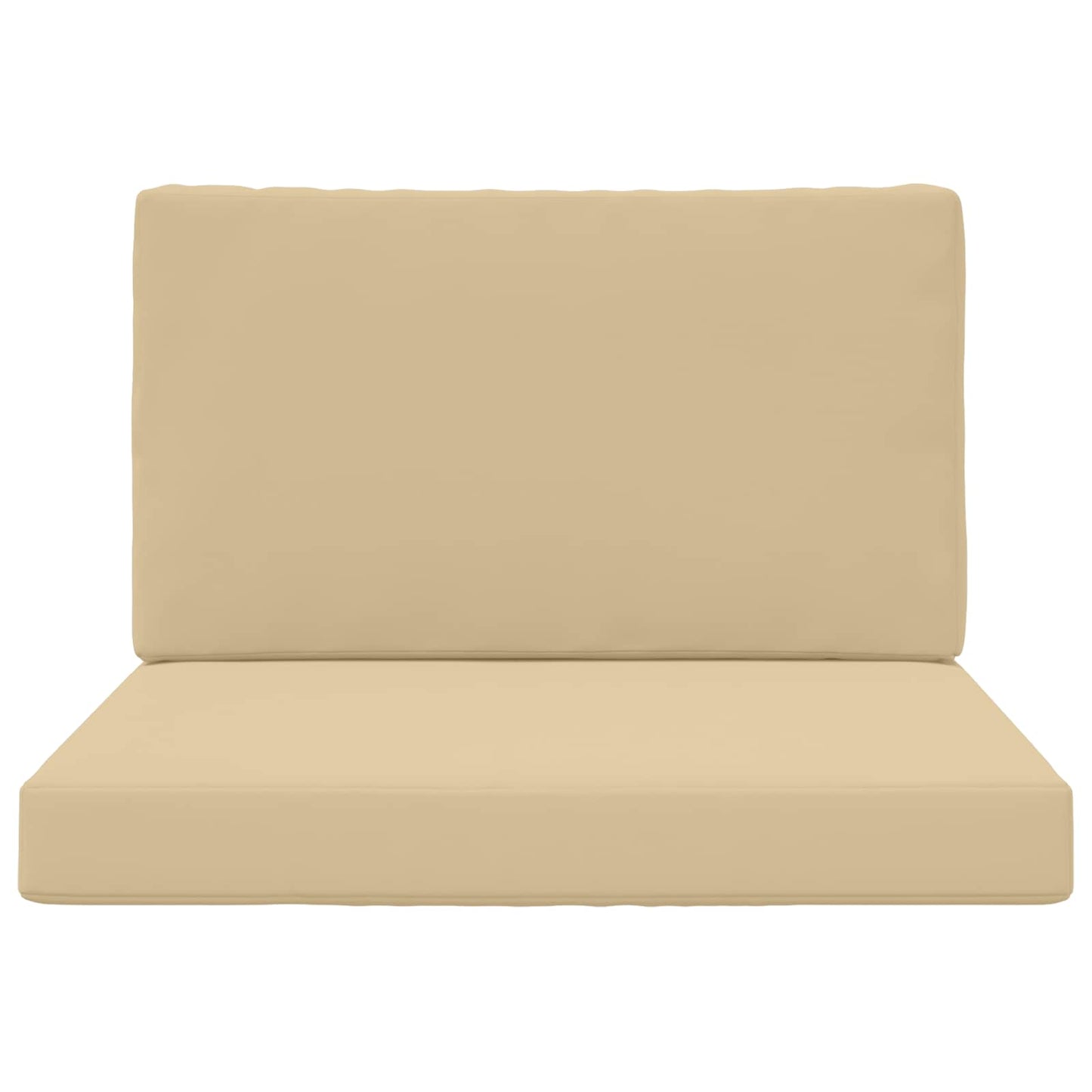 Cuscino per divano da esterno 2 pcs Beige Poliestere | homemem39