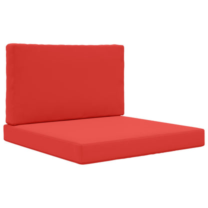 Cuscino per divano da esterno 2 pcs Rosso Poliestere | homemem39