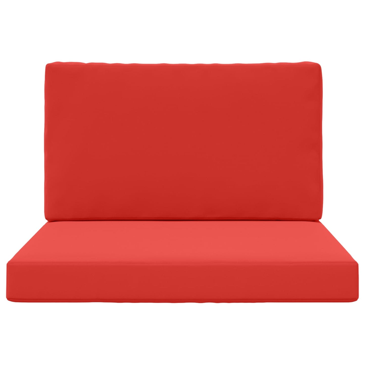 Cuscino per divano da esterno 2 pcs Rosso Poliestere | homemem39