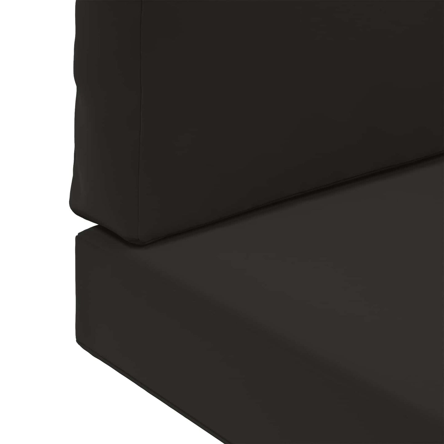 Cuscino per divano da esterno 2 pcs Nero Poliestere | homemem39