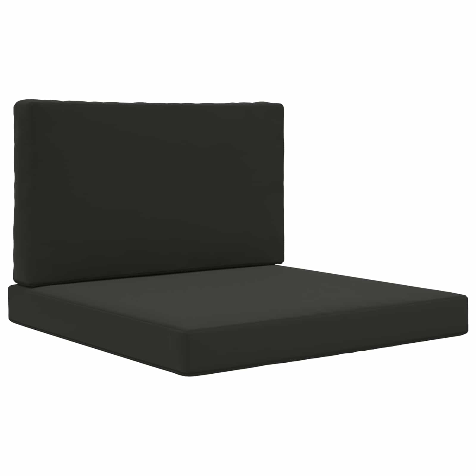 Cuscino per divano da esterno 2 pcs Nero Poliestere | homemem39