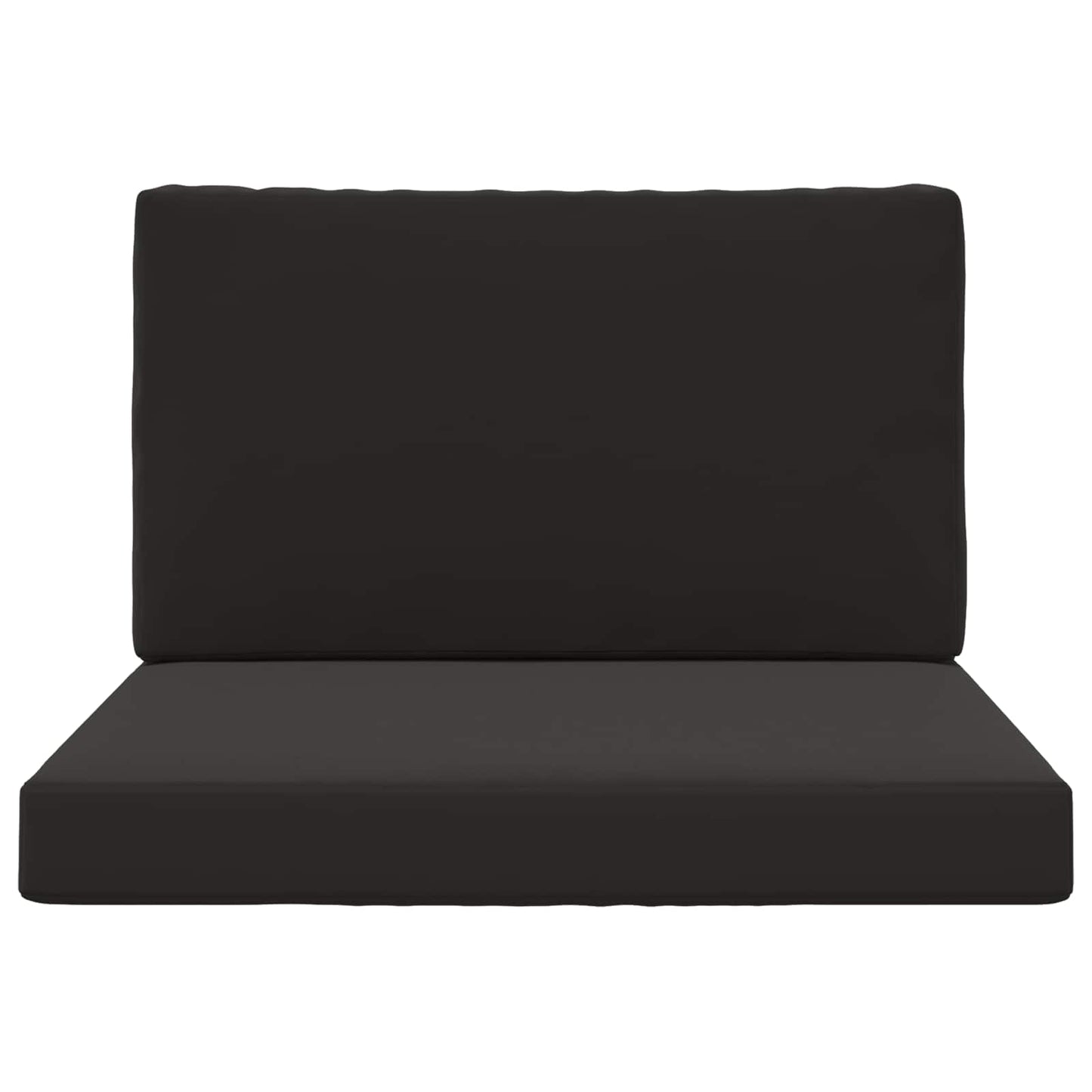 Cuscino per divano da esterno 2 pcs Nero Poliestere | homemem39