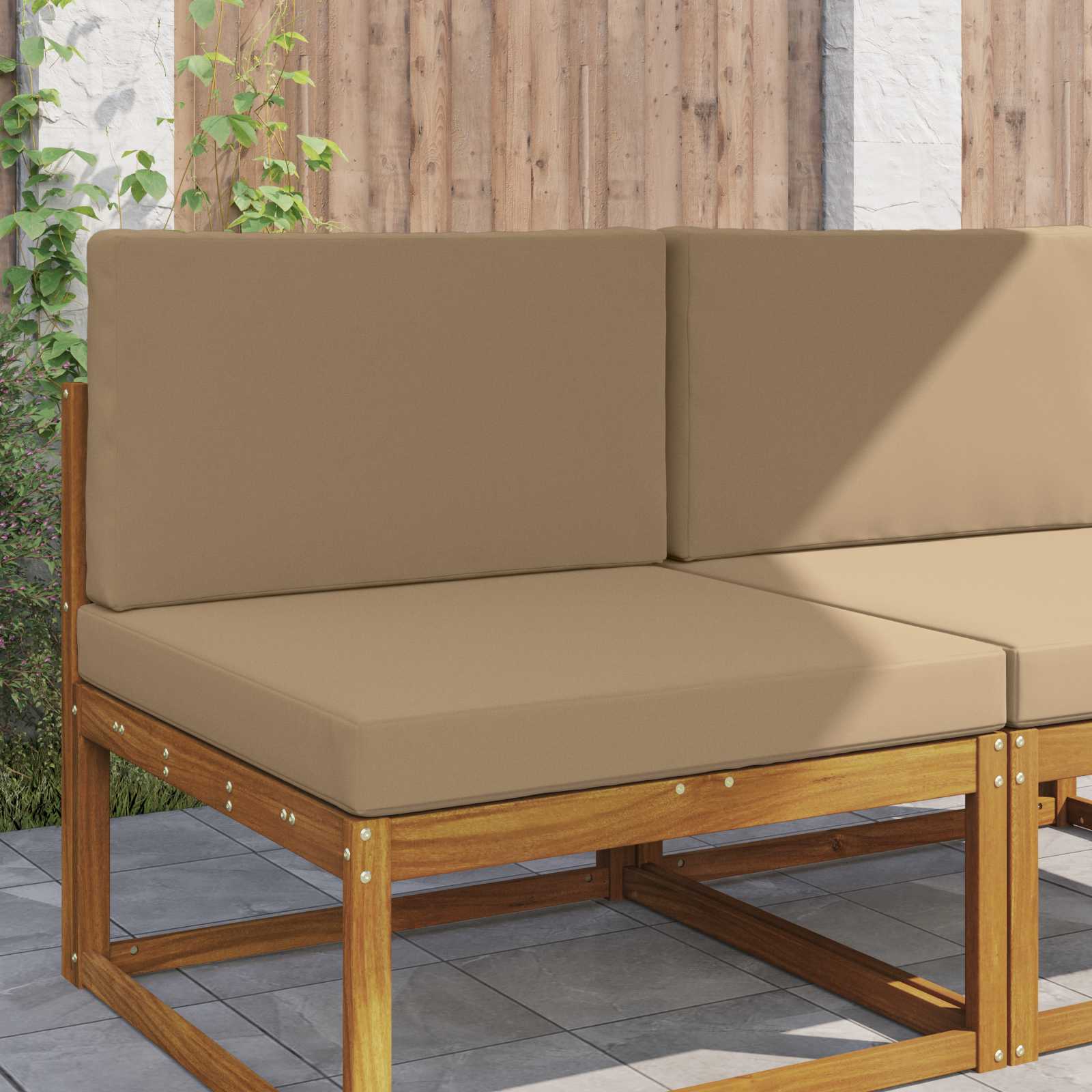 Cuscino per divano da esterno 2 pcs Talpa Poliestere | homemem39