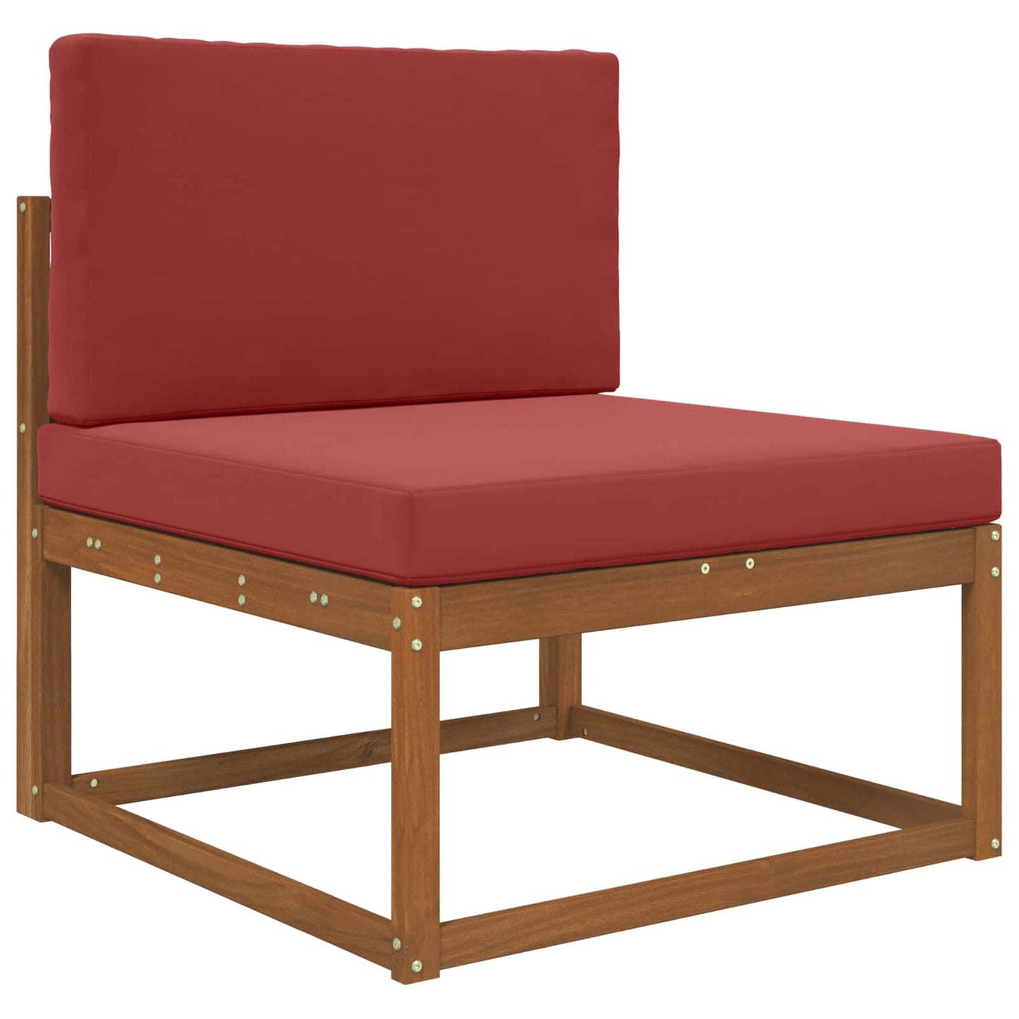 Cuscino per divano da esterno 2 pcs Rosso vino Poliestere | homemem39