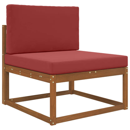 Cuscino per divano da esterno 2 pcs Rosso vino Poliestere | homemem39