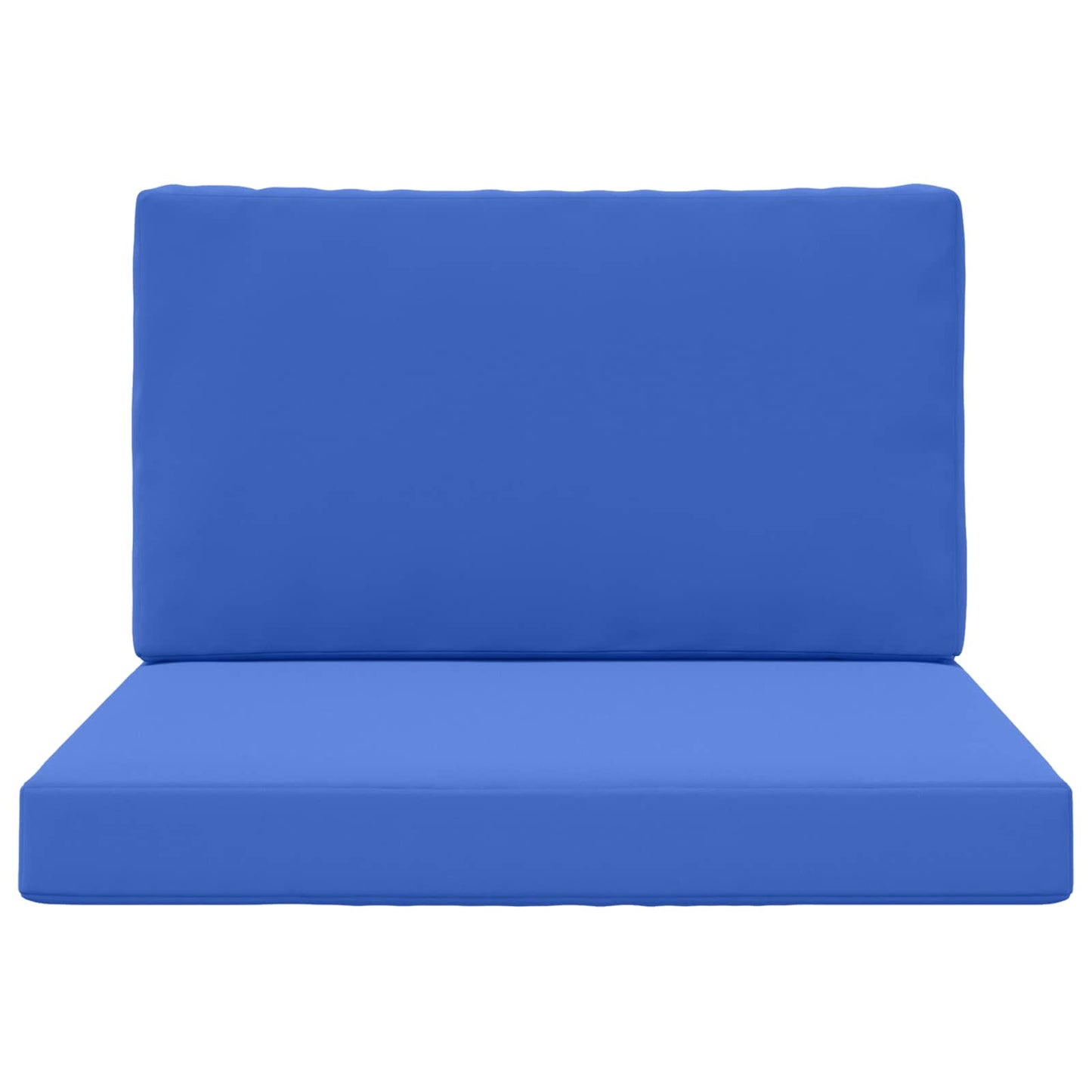 Cuscino per divano da esterno 2 pcs Blu Reale Poliestere | homemem39