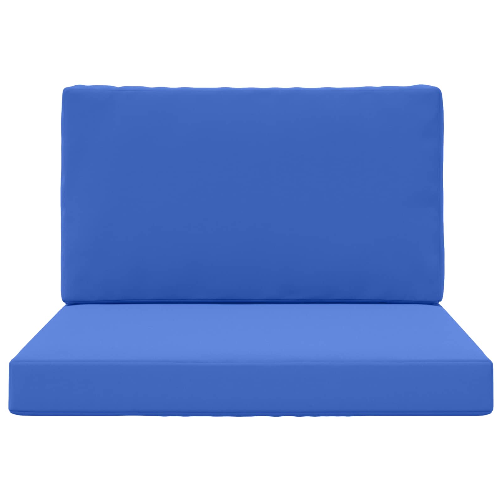 Cuscino per divano da esterno 2 pcs Blu Reale Poliestere | homemem39