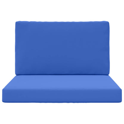 Cuscino per divano da esterno 2 pcs Blu Reale Poliestere | homemem39