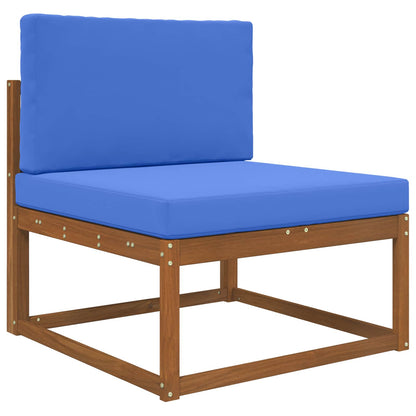Cuscino per divano da esterno 2 pcs Blu Reale Poliestere | homemem39