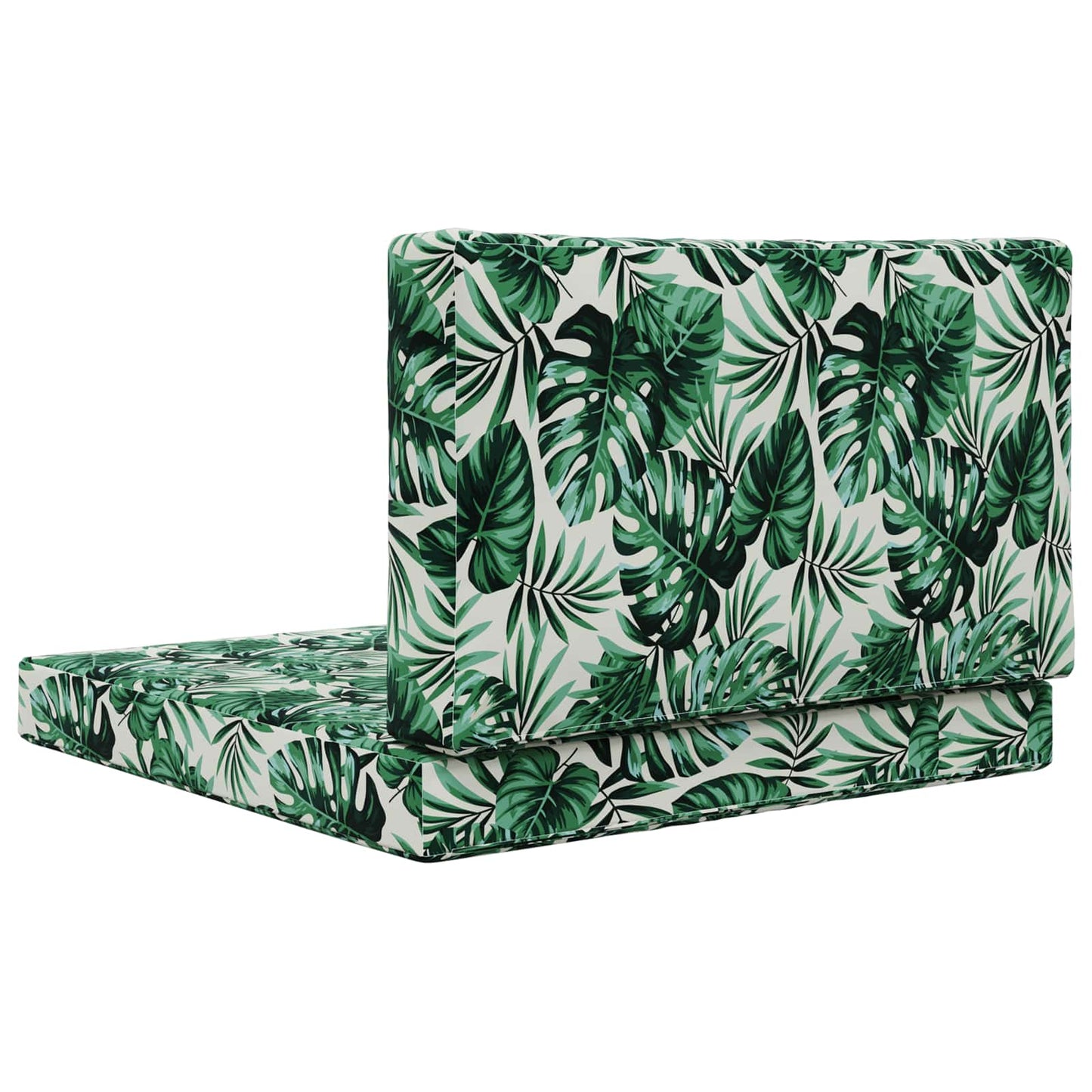 Cuscino per divano da esterno 2 pcs Motivo Foglia Poliestere | homemem39