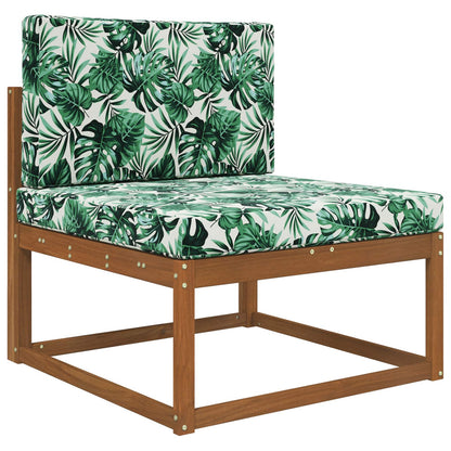 Cuscino per divano da esterno 2 pcs Motivo Foglia Poliestere | homemem39
