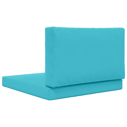Cuscino per divano da esterno 2 pcs Turchese Poliestere | homemem39