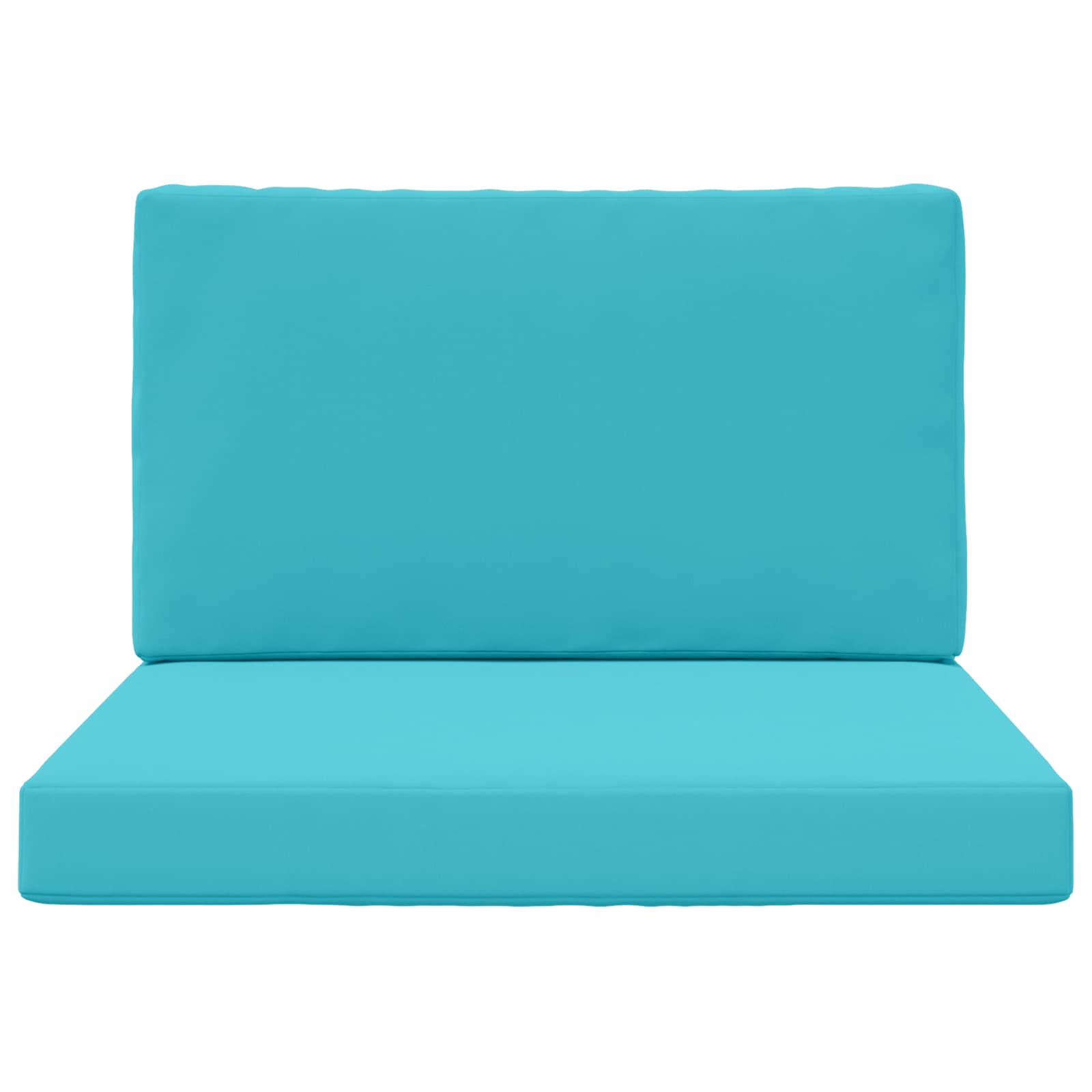 Cuscino per divano da esterno 2 pcs Turchese Poliestere | homemem39