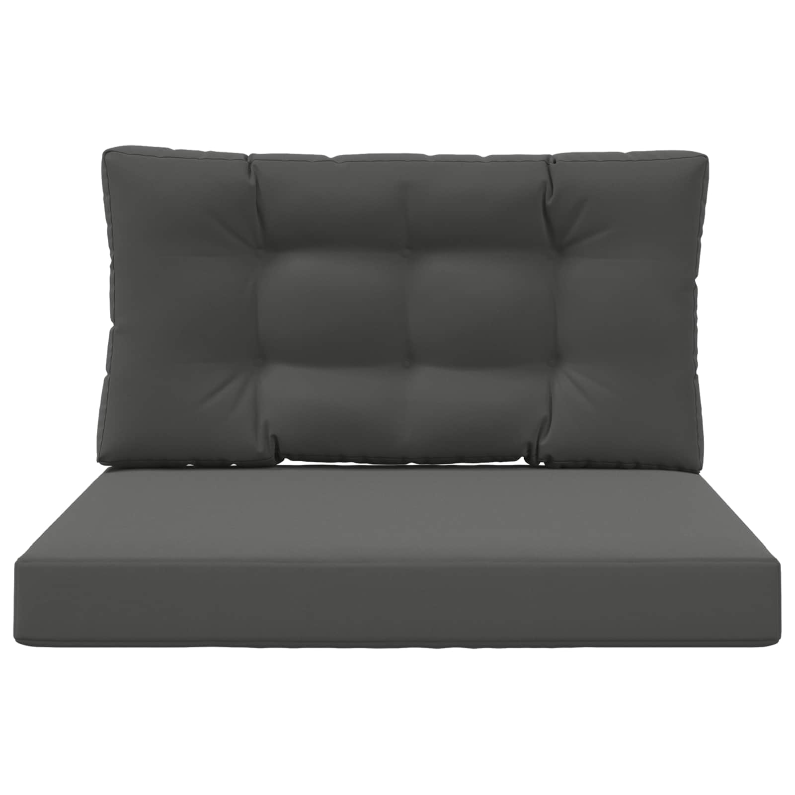 Cuscino per divano da esterno 2 pcs Antracite Poliestere | homemem39