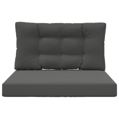 Cuscino per divano da esterno 2 pcs Antracite Poliestere | homemem39