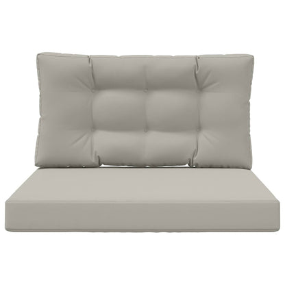 Cuscino per divano da esterno 2 pcs Grigio Poliestere | homemem39