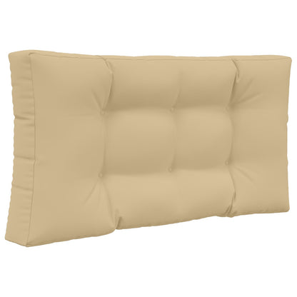 Cuscino per divano da esterno 2 pcs Beige Poliestere | homemem39