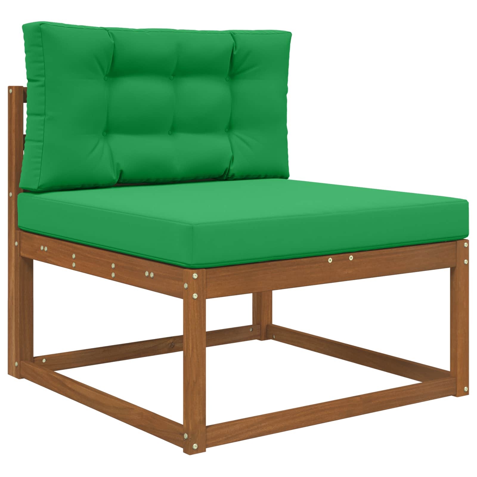 Cuscino per divano da esterno 2 pcs Verde Poliestere | homemem39
