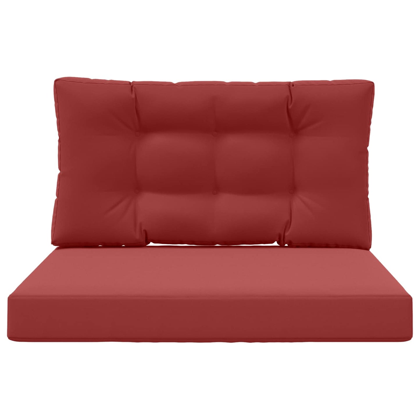 Cuscino per divano da esterno 2 pcs Rosso vino Poliestere | homemem39