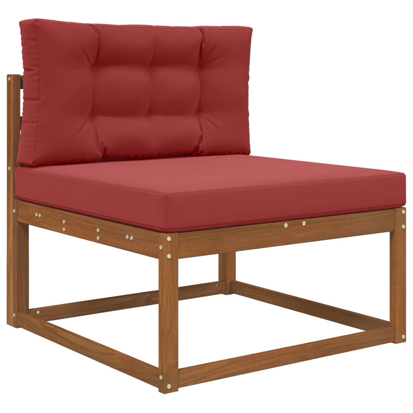 Cuscino per divano da esterno 2 pcs Rosso vino Poliestere | homemem39