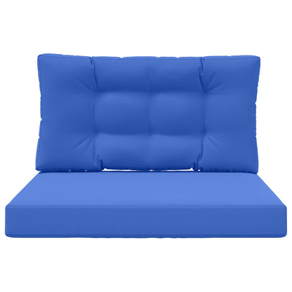 Cuscino per divano da esterno 2 pcs Blu Reale Poliestere | homemem39