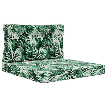 Cuscino per divano da esterno 2 pcs Motivo Foglia Poliestere | homemem39