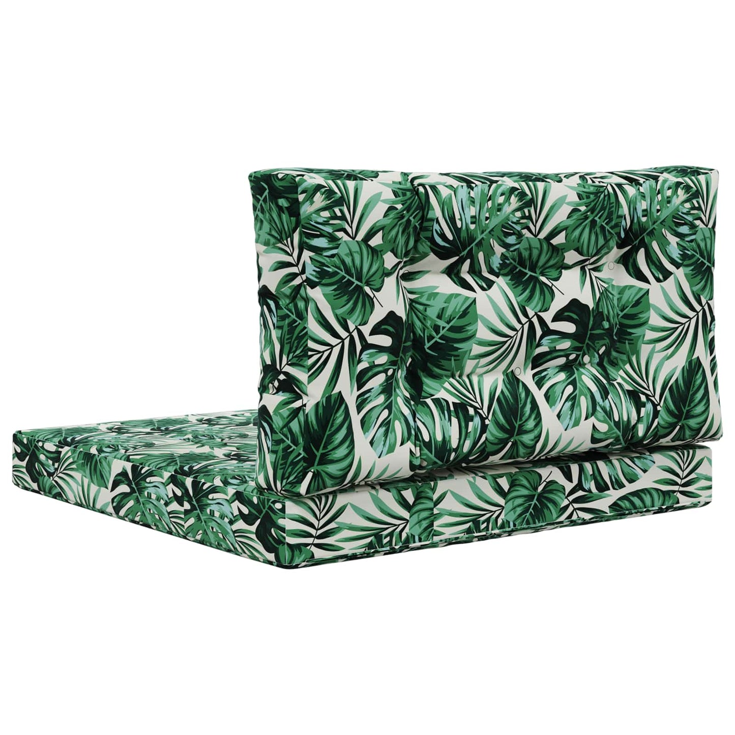 Cuscino per divano da esterno 2 pcs Motivo Foglia Poliestere | homemem39