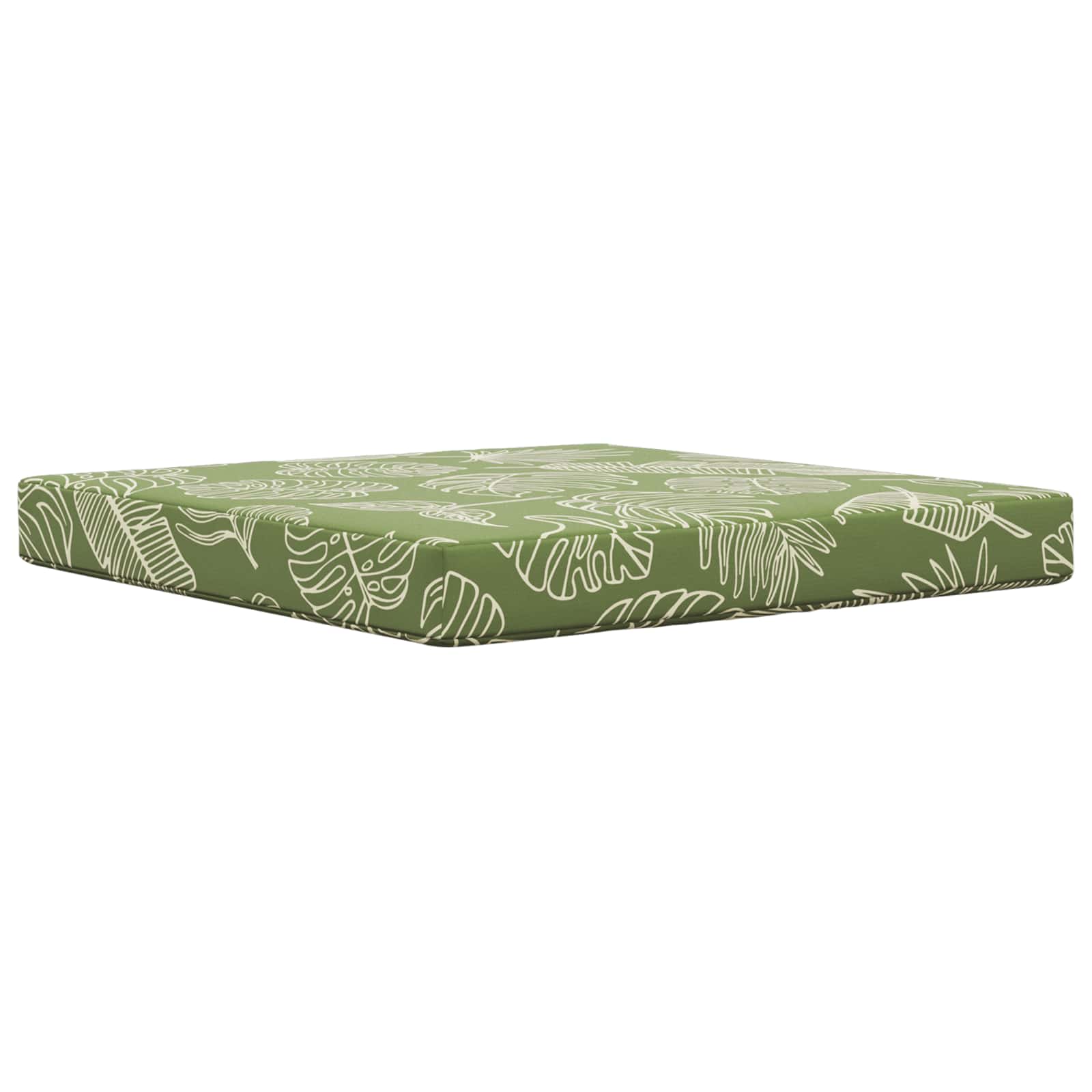 Cuscino per divano da esterno 2 pcs Design a foglia Poliestere | homemem39