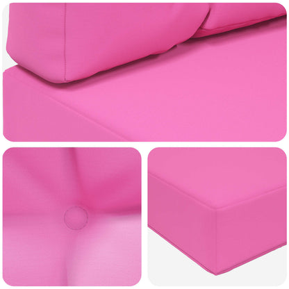 Cuscino per divano da esterno 2 pcs Rosa Poliestere | homemem39