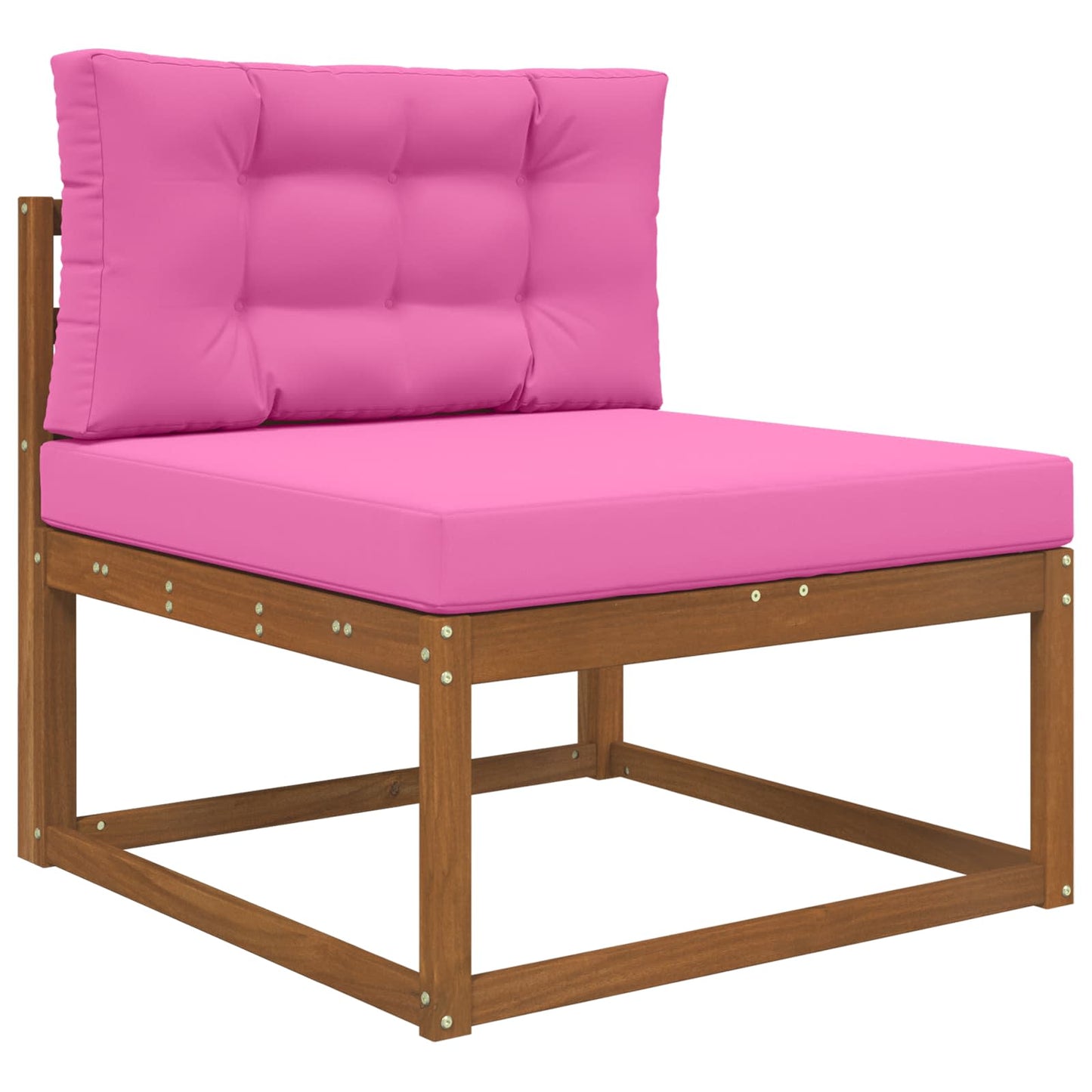 Cuscino per divano da esterno 2 pcs Rosa Poliestere | homemem39